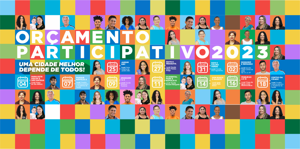 Cidade Ocidental se prepara para o Orçamento Participativo 2023