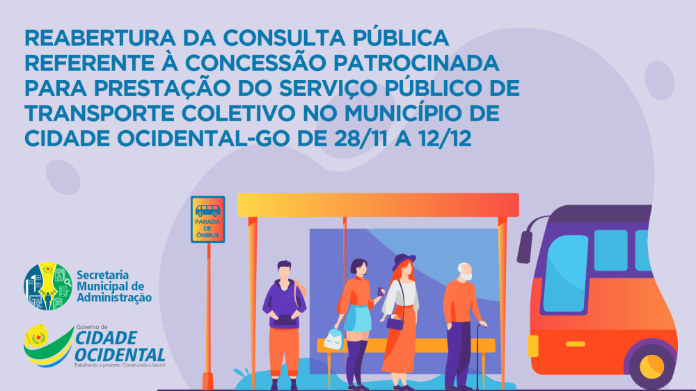 CONCESSÃO PATROCINADA PARA PRESTAÇÃO DO SERVIÇO PÚBLICO DE TRANSPORTE COLETIVO