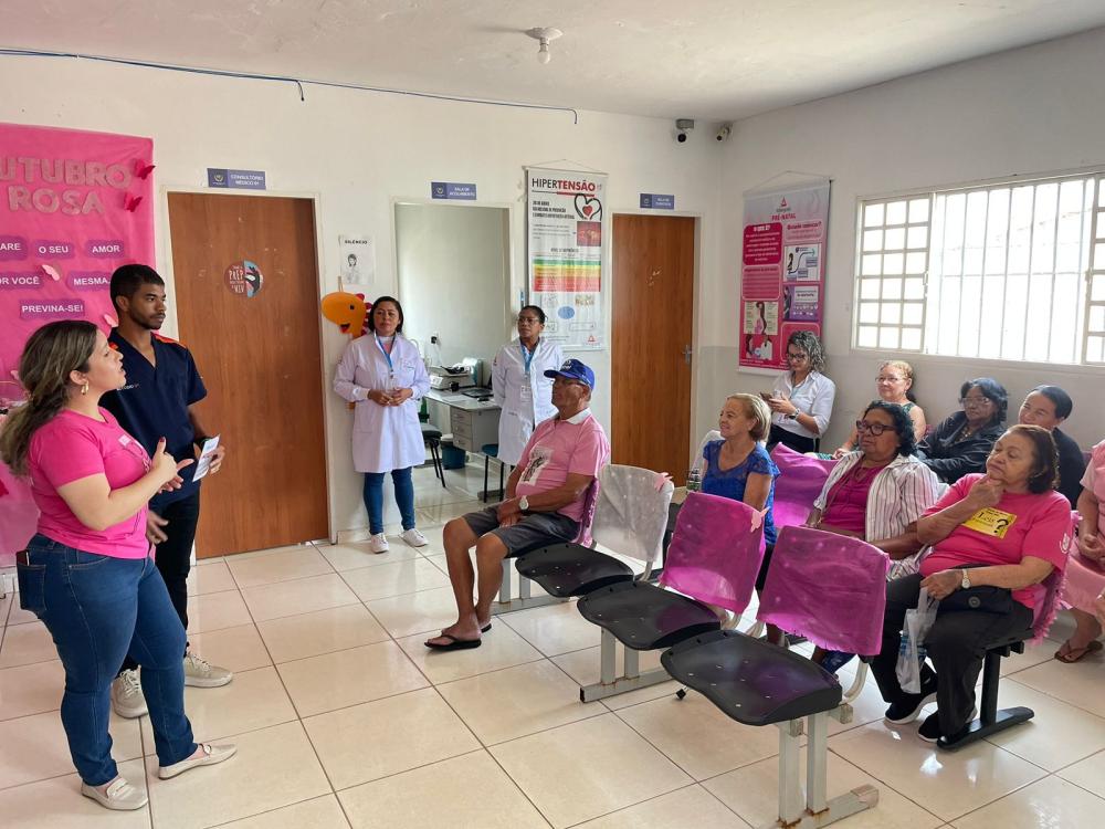 Unidade Básica de Saúde da SQ 13 Realiza Ação Especial em Celebração ao Outubro Rosa