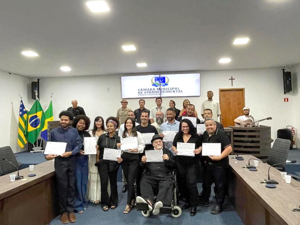 Cidade Ocidental empossa membros do Conselho Municipal de Políticas Culturais
