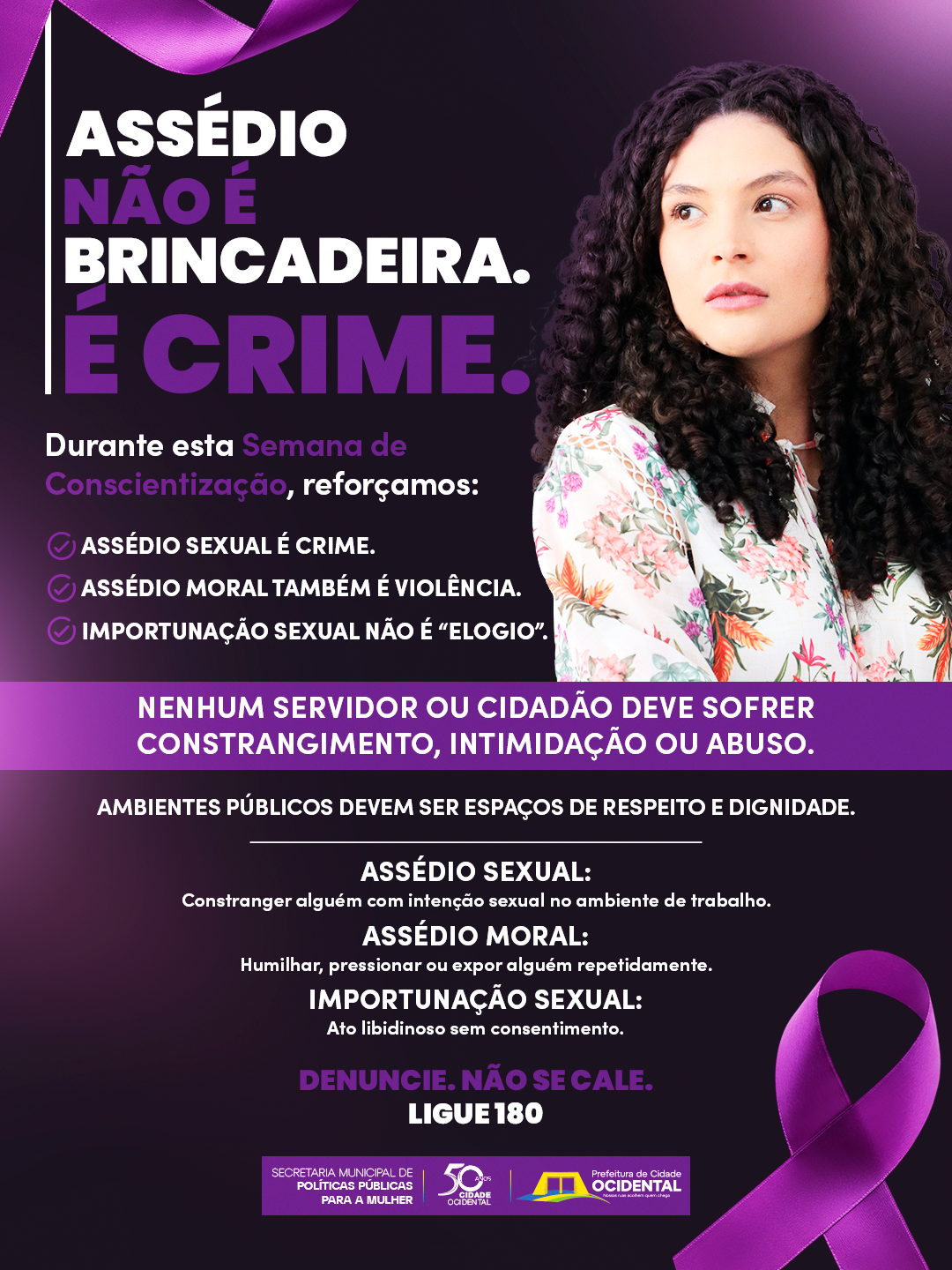 Campanha de Conscientização sobre Assédio nas Repartições