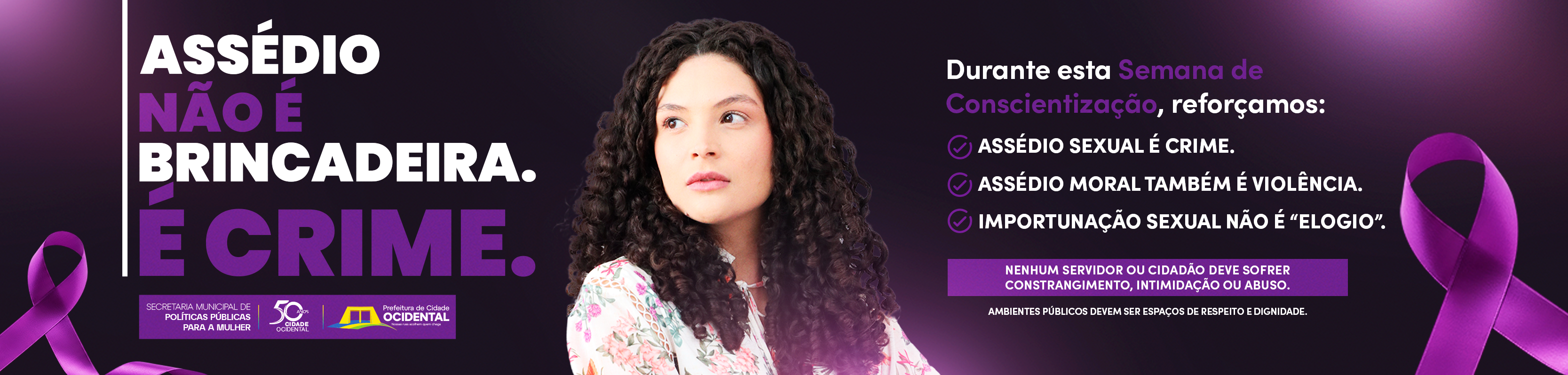 Semana de Conscientização sobre Assédio nas Repartições