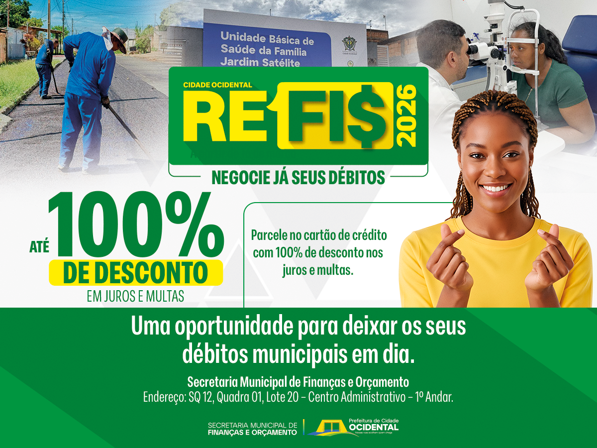 REFIS: Programa de Incentivo à Regularização Fiscal inicia próxima segunda-feira (16)