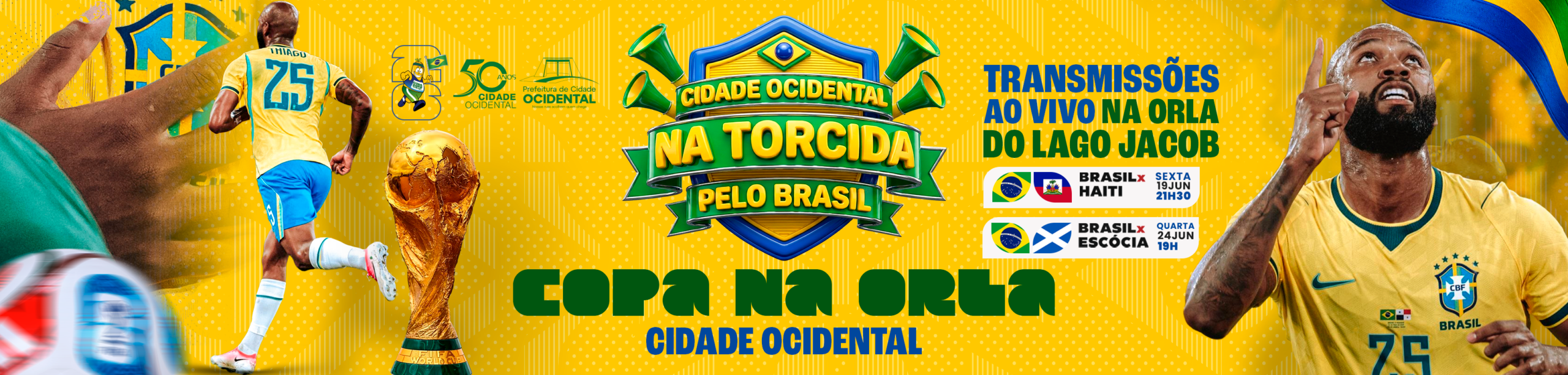 Copa no Orla do Lago